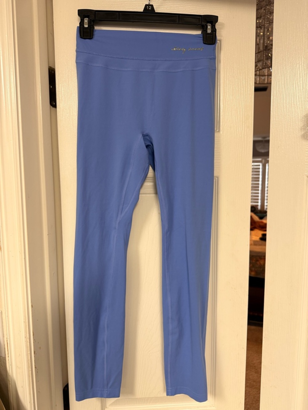 Whitney Simmons Gymshark Periwinkle Blue High-Rise Leggings